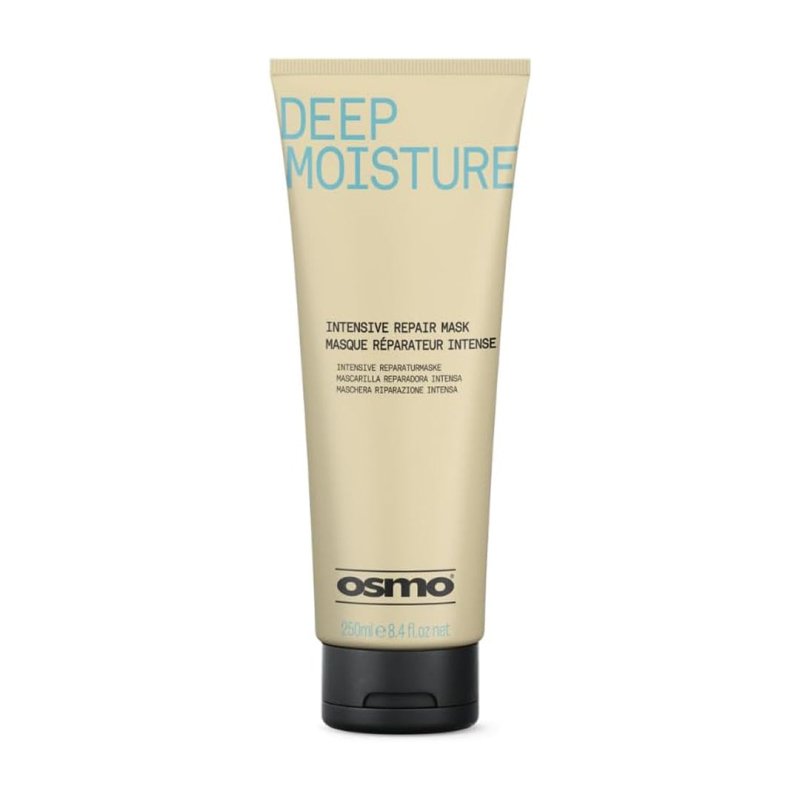 OSMO Intensive Deep Repair Mask | Jojoba Oil | Over Stressed & Traumatised Hair | Improves Moisture & Elasticity | Vegan. 250ml - Hair Care - British D'sire