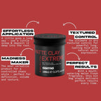 Osmo Matte Clay Extreme | Dry Textured Control | Matt finish for a Natural look. Vegan. 100ml. - Hair Care - British D'sire