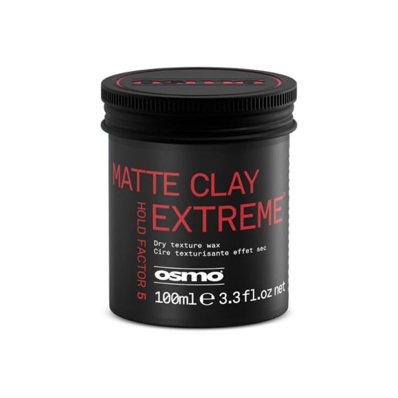 Osmo Matte Clay Extreme | Dry Textured Control | Matt finish for a Natural look. Vegan. 100ml. - Hair Care - British D'sire
