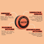 Osmo Shaper Maker | Grooming Molding Cream | Strength & Condition. Vegan. 100ml. - Hair Care - British D'sire