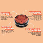 Osmo Shaper Maker 'Traveller' | Grooming Molding Cream | Strength & Condition. Vegan. 25ml. - Hair Care & Styling - British D'sire