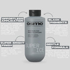 OSMO Super Ice Brightening Mask | Black Pigment for Toning Blonde Hair | Bleached & Natural Blonde Hair | Vegan. 400ml - Hair Care - British D'sire
