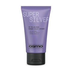 OSMO Super Silver Toning Mask | Nourish, Hydrate & Tone for Ashy Results | Violet Purple Pigment | No Yellow or Brass | Vegan. 75ml. - Hair Mask - British D'sire