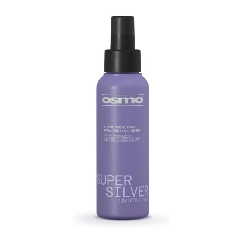 OSMO Super Silver Toning Spray | Violet Nourishing Leave - in Treatment | Blonde Toner | Vegan. 100ml. - Hair Care - British D'sire Main image