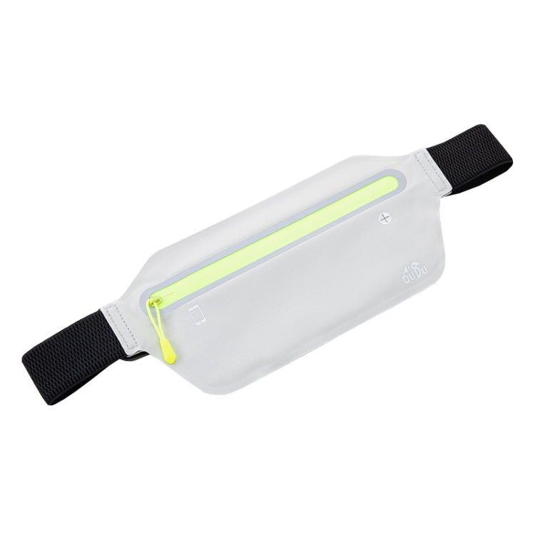 OUDU Outdoor Sports Slim Invisible Waterproof Cell Phone Waist Bag(Gray) - British D'sire Main image