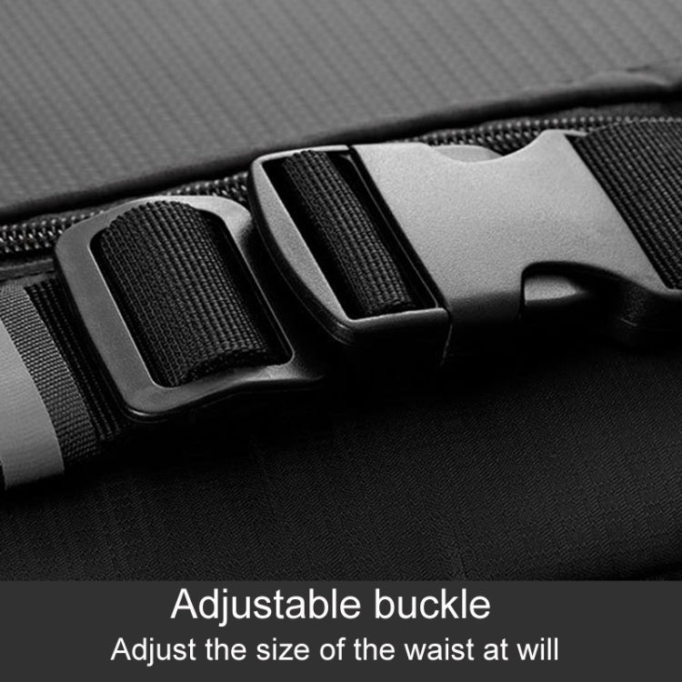 OUDU Outdoor Sports Waist Pack Male And Female Running Waterproof Cell Phone Bag(Black) - British D'sire