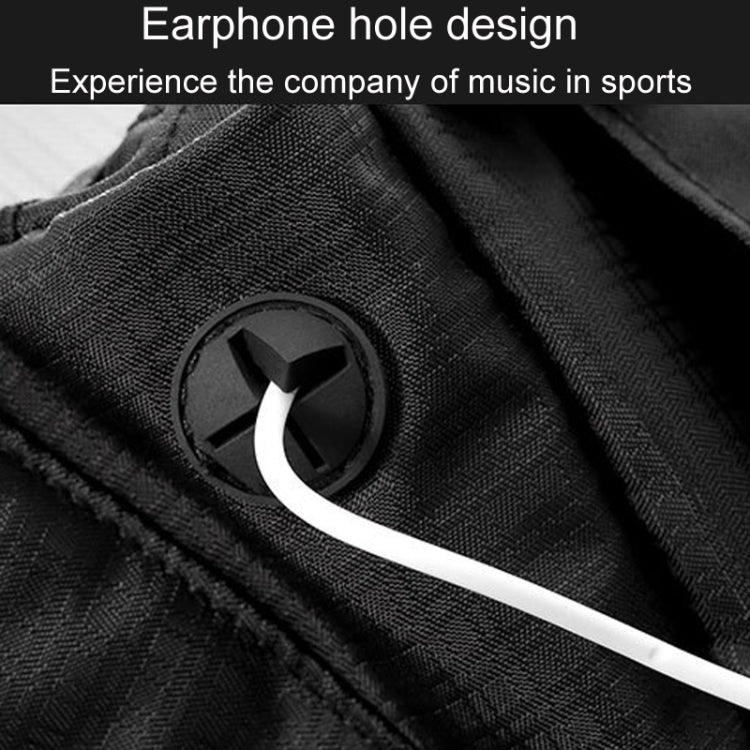 OUDU Outdoor Sports Waist Pack Male And Female Running Waterproof Cell Phone Bag(Black) - British D'sire