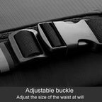 OUDU Outdoor Sports Waist Pack Male And Female Running Waterproof Cell Phone Bag(Navy Blue) - British D'sire