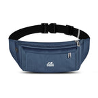 OUDU Outdoor Sports Waist Pack Male And Female Running Waterproof Cell Phone Bag(Navy Blue) - British D'sire