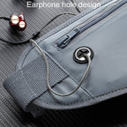 OUDU Outdoor Sports Water Bottle Waist Pack Multifunctional Running And Fitness Gear, Style: Without Bottle(Hemp Black) - British D'sire