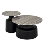 Oura Round Coffee Table Home Decor Furniture - Tables - British D'sire