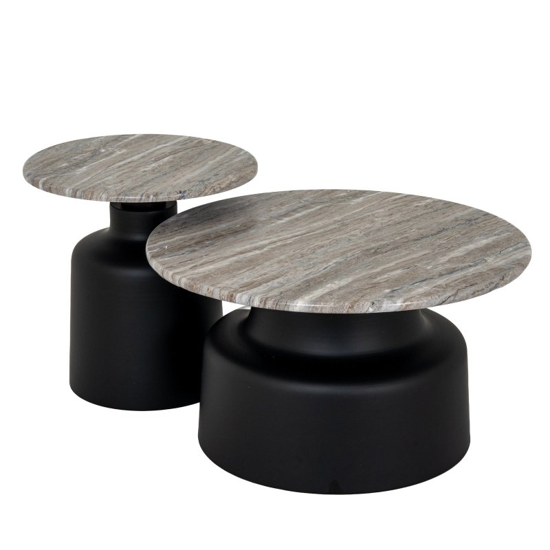Oura Round Coffee Table Home Decor Furniture - Tables - British D'sire