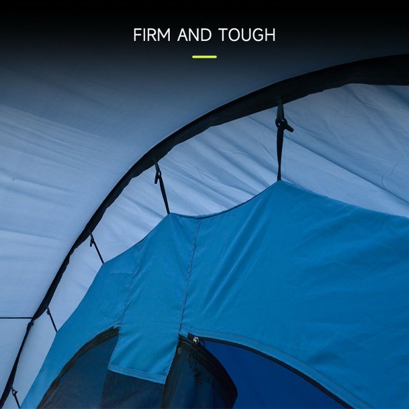 Outdoor Large Tunnel Camping Tent Portable Family Hiking Shelter - Camping Tent - British D'sire