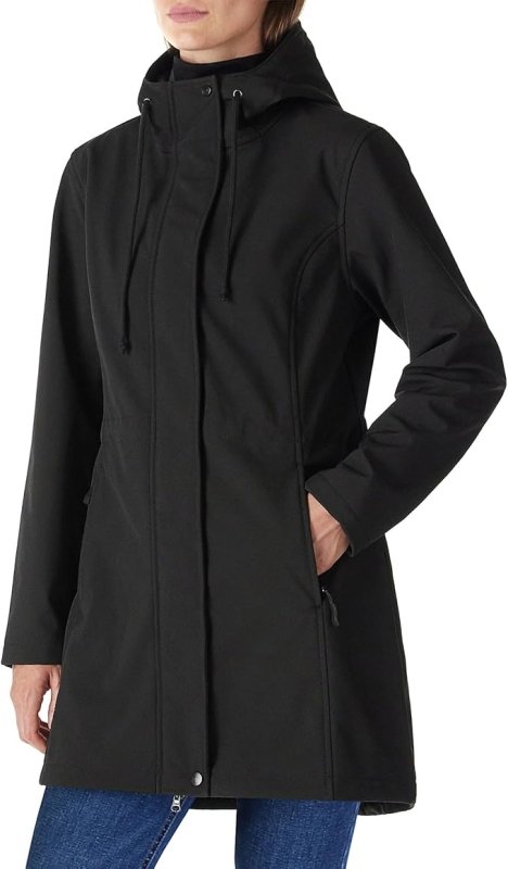 Outdoor Ventures Softshelljas voor dames, kort, gevoerd Outdoor Ventures Softshelljas voor dames, kort, gevoerd
