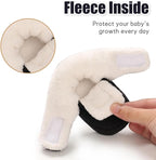 outfit spring Baby Winter Warm Fleece Bootie, Newborn Non - Slip Soft Sole Winter Shoes Sock Shoes Cute Adjustable Crawling Shoes Prewalker Boots for Girls Boys Toddler 0 - 18 Months - Kids shoes - British D'sire