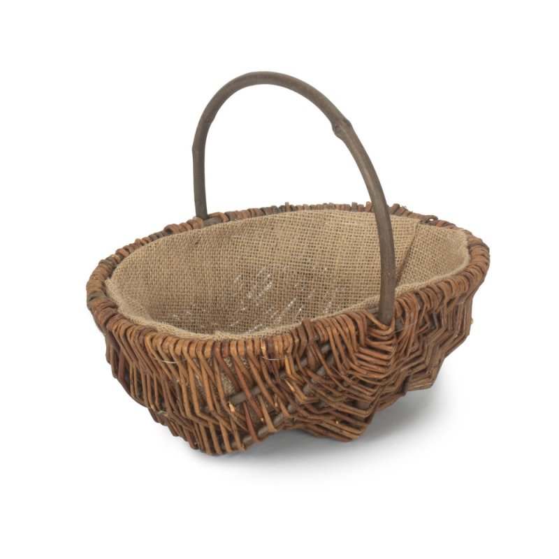 Oval Unpeeled Willow Garden Trug - Trugs - British D'sire