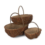 Oval Unpeeled Willow Garden Trug - Trugs - British D'sire