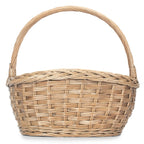 Oval Wicker Braid Border Shopping Basket - Shopping Baskets - British D'sire