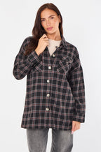 Oversized Checkered Shirt - British D'sire