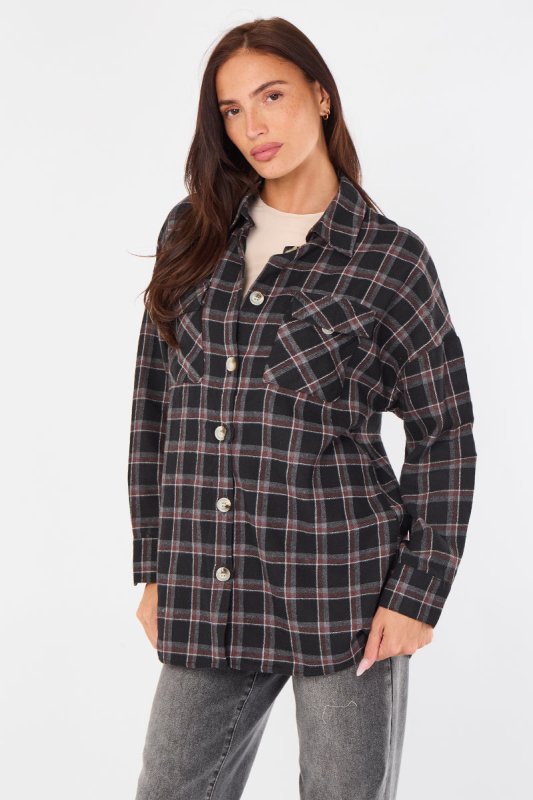 Oversized Checkered Shirt - British D'sire