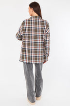 Oversized Checkered Shirt - British D'sire