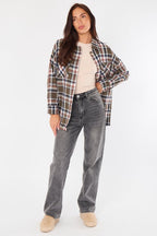Oversized Checkered Shirt - British D'sire