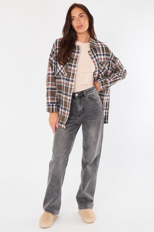 Oversized Checkered Shirt - British D'sire