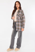 Oversized Checkered Shirt - British D'sire