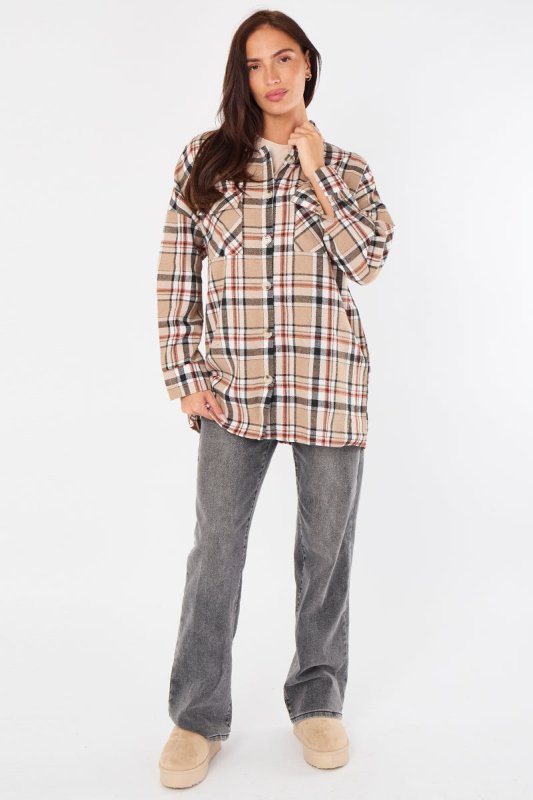 Oversized Checkered Shirt - British D'sire