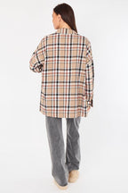 Oversized Checkered Shirt - British D'sire