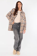 Oversized Checkered Shirt - British D'sire
