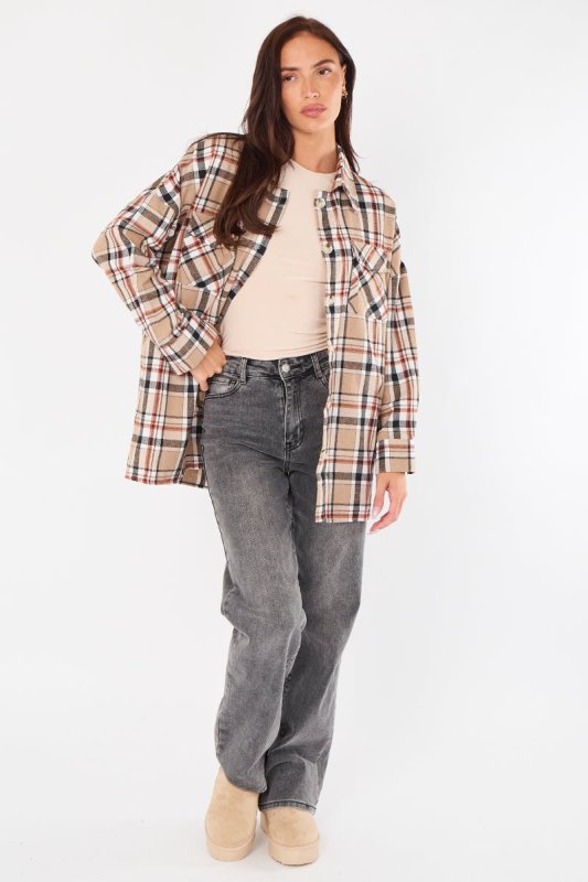 Oversized Checkered Shirt - British D'sire