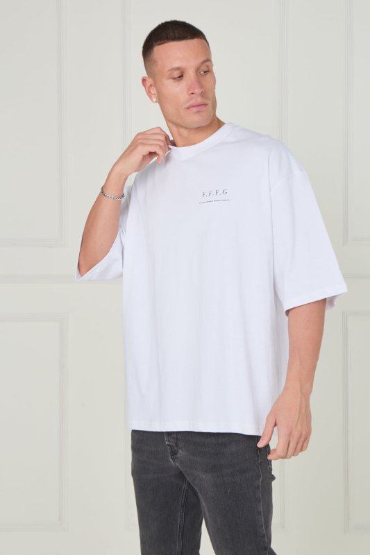 Oversized Mens Statement Tee - T-Shirt - British D'sire