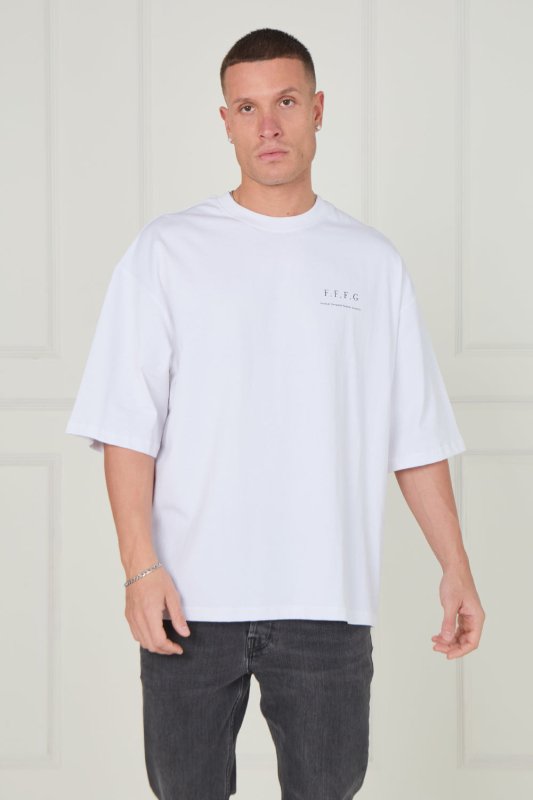 Oversized Mens Statement Tee - T-Shirt - British D'sire
