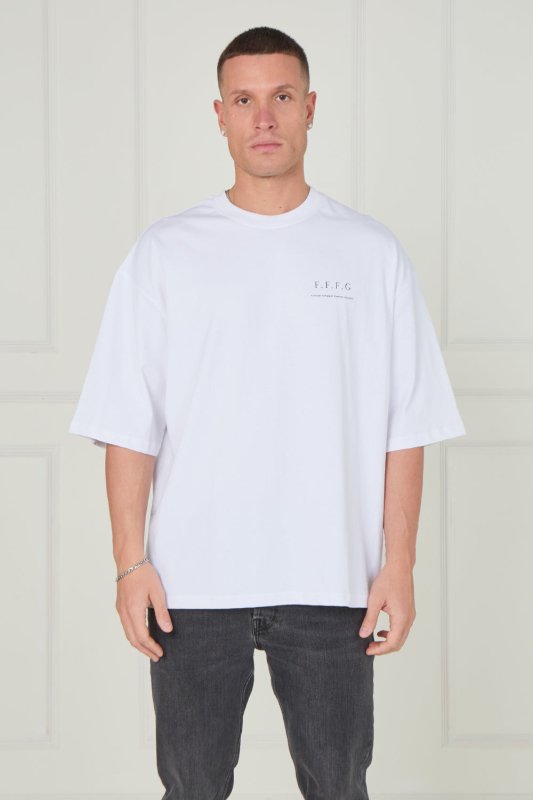 Oversized Mens Statement Tee - T-Shirt - British D'sire