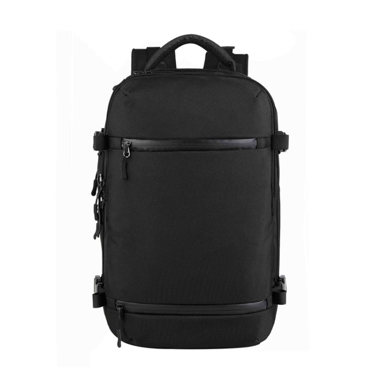 Ozuko 8983 Large Capacity Waterproof Travel Outdoor USB Shoulder Backpack 20 Inch(Black) - British D'sire Main image