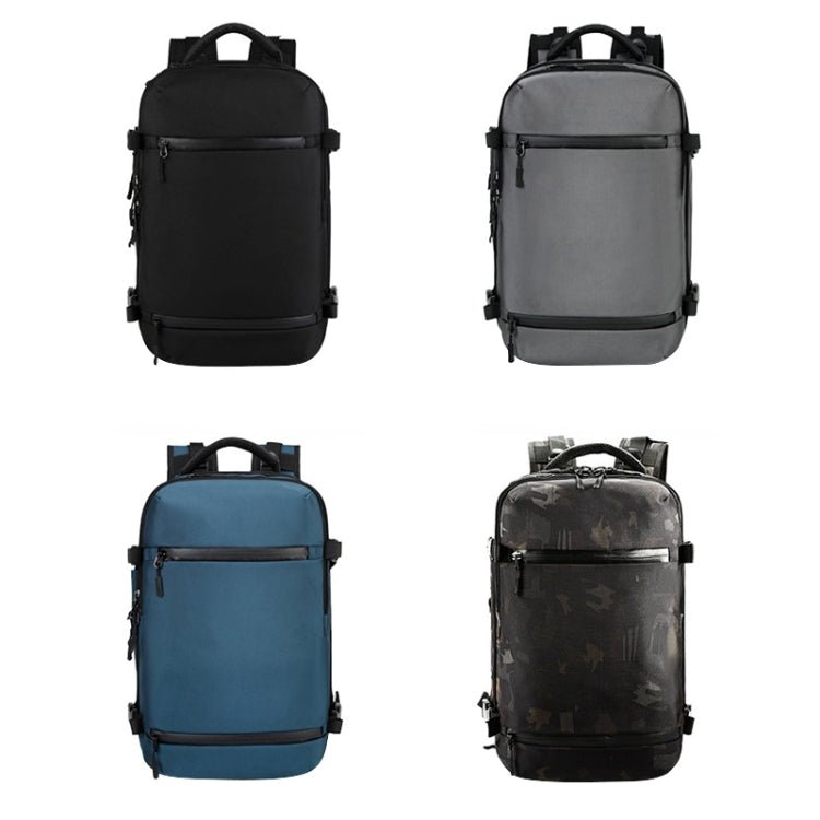 Ozuko 8983 Large Capacity Waterproof Travel Outdoor USB Shoulder Backpack 20 Inch(Black) Secondary image