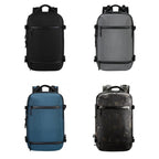 Ozuko 8983 Large Capacity Waterproof Travel Outdoor USB Shoulder Backpack 20 Inch(Black) - British D'sire