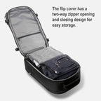 Ozuko 8983 Large Capacity Waterproof Travel Outdoor USB Shoulder Backpack 20 Inch(Blue) - British D'sire