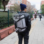 Ozuko 9005 Large Capacity Oxford Outdoor Travel Single Shoulder Handbag 21 Inch(Grey) - British D'sire