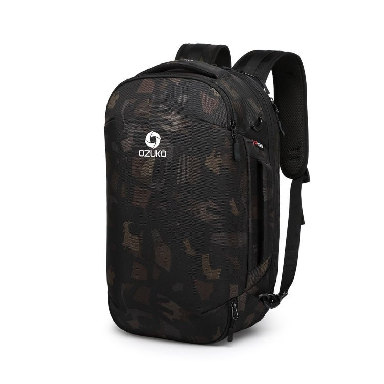 Ozuko 9216 Large Capacity Male Waterproof Business Outdoor Travel Shoulder Backpack Size: Large, 20 Inch(Camouflage) Secondary image