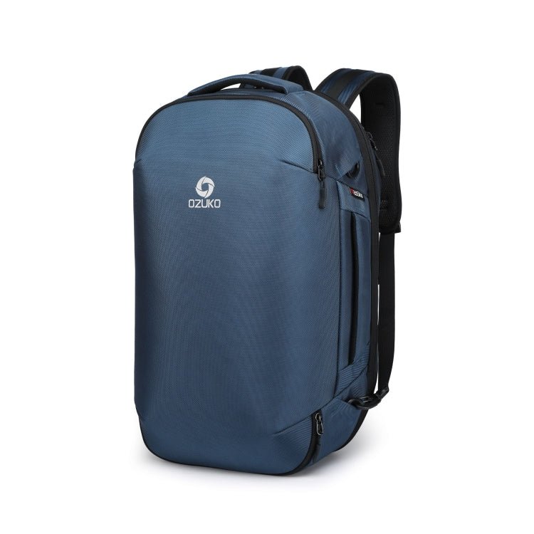 Ozuko 9216 Large Capacity Male Waterproof Business Outdoor Travel Shoulder Backpack Size: Large, 20 Inch(Dark Blue) Secondary image