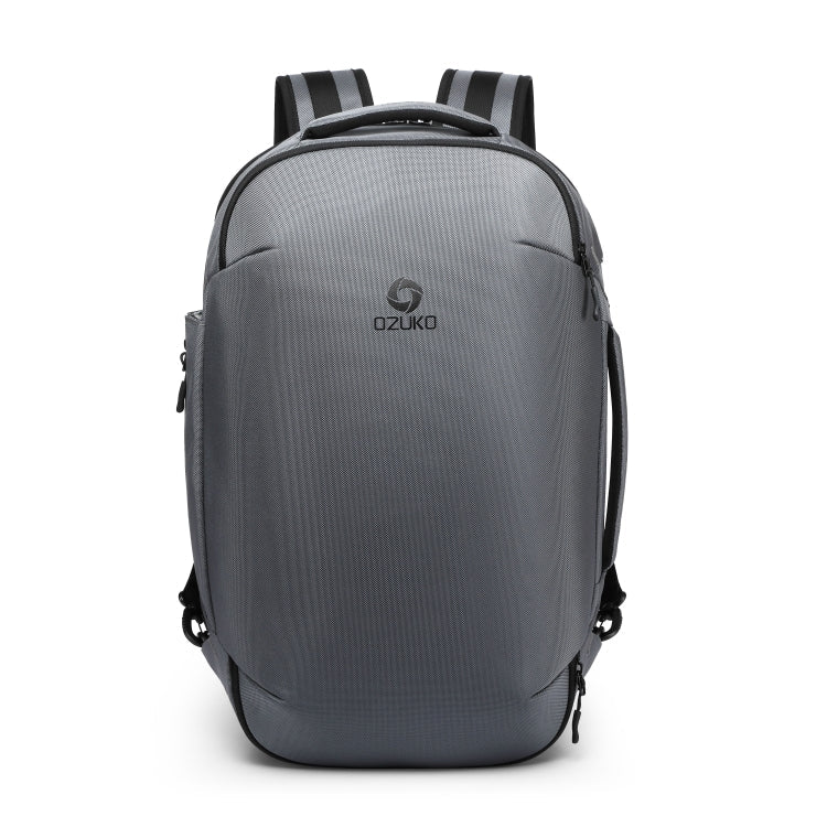 Ozuko 9216 Large Capacity Male Waterproof Business Outdoor Travel Shoulder Backpack Size: Large, 20 Inch(Grey) - British D'sire