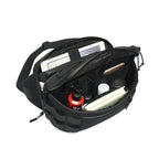 Ozuko 9340 Men Waist Bag Multifunctional Chest Bag Sports Waterproof Shoulder Messenger Bag(Black) - British D'sire
