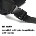 Ozuko 9340 Men Waist Bag Multifunctional Chest Bag Sports Waterproof Shoulder Messenger Bag(Black) - British D'sire