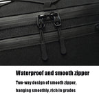 Ozuko 9340 Men Waist Bag Multifunctional Chest Bag Sports Waterproof Shoulder Messenger Bag(Black) - British D'sire