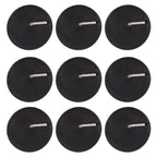Pack of 9 Opium Scented Black Tealights - British D'sire