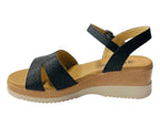 Padded Insole Ankle Strap Wedge Sandals - Sandals - British D'sire