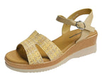 Padded Insole Ankle Strap Wedge Sandals - Sandals - British D'sire