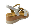 Padded Insole Ankle Strap Wedge Sandals - Sandals - British D'sire